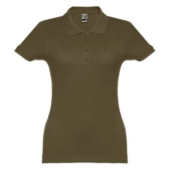 Gift Campaign Polo aderente da donna in 100% cotone piquet cardato 195 g/m2 THC Eve><noscript><img width=