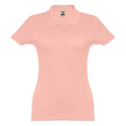 Gift Campaign Polo aderente da donna in 100% cotone piquet cardato 195 g/m2 THC Eve><noscript><img width=