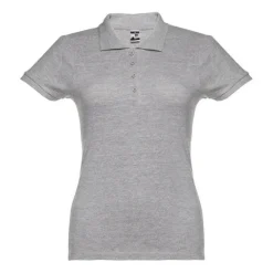 Gift Campaign Polo aderente da donna in 100% cotone piquet cardato 195 g/m2 THC Eve><noscript><img width=