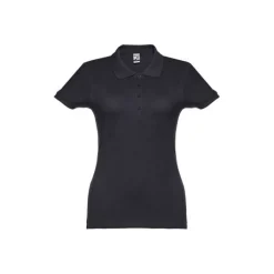 Gift Campaign Polo aderente da donna in 100% cotone piquet cardato 195 g/m2 THC Eve><noscript><img width=