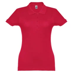 Gift Campaign Polo aderente da donna in 100% cotone piquet cardato 195 g/m2 THC Eve><noscript><img width=