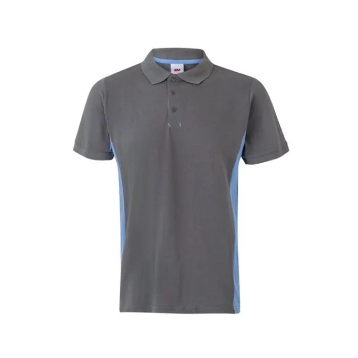 Gift Campaign Polo bicolore a maniche corte in tessuto piqué 180 g/m2 Velilla> Polo Personalizzate