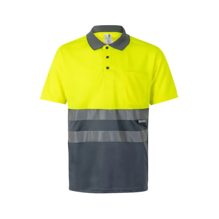 Gift Campaign Polo bicolore da lavoro extra large in poliestere da 160g/m2 Velilla> Polo Personalizzate