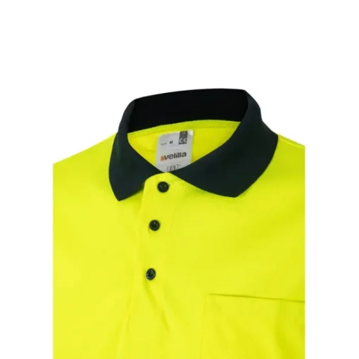 Gift Campaign Polo bicolore da lavoro in poliestere 160g/m2 extra large Velilla> Polo Personalizzate