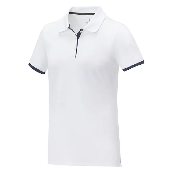 Gift Campaign Polo bicolore in cotone piquè da 220 g/m2 Elevate Life> Polo Personalizzate