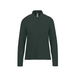 Gift Campaign Polo classica da donna a maniche lunghe in cotone piqué 180 g/m2 B&C></noscript> Polo Personalizzate