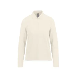 Gift Campaign Polo classica da donna a maniche lunghe in cotone piqué 180 g/m2 B&C></noscript> Polo Personalizzate