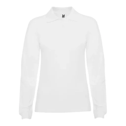 Gift Campaign Polo da donna a maniche lunghe in 100% cotone piqué 220 g/m2 Roly> Polo Personalizzate
