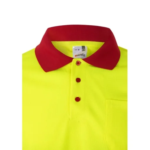 Gift Campaign Polo da lavoro a manica lunga con bande riflettenti 160 g/m2 Velilla> Polo Personalizzate