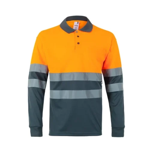 Gift Campaign Polo da lavoro a maniche lunghe in poliestere da 160 g/m2 Velilla> Polo Personalizzate