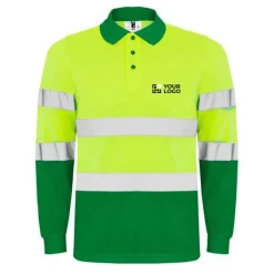 Gift Campaign Polo da lavoro tecnico a maniche lunghe 170 g/m2 Roly Polaris L/S><noscript><img width=