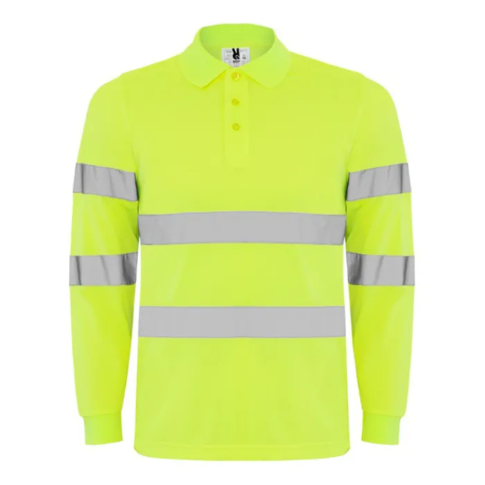 Gift Campaign Polo da lavoro tecnico a maniche lunghe 170 g/m2 Roly Polaris L/S> Polo Personalizzate