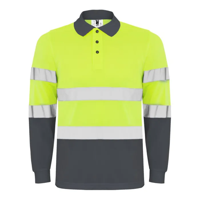 Gift Campaign Polo da lavoro tecnico a maniche lunghe 170 g/m2 Roly Polaris L/S> Polo Personalizzate