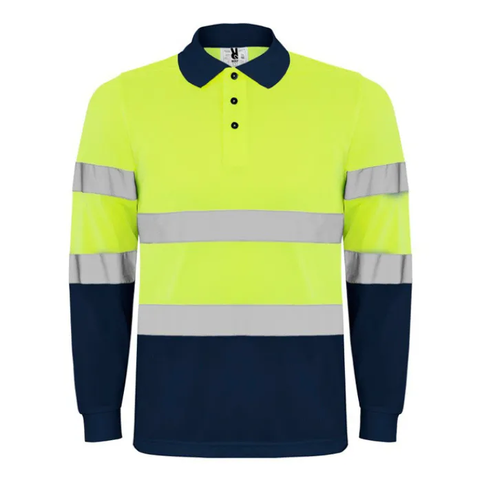 Gift Campaign Polo da lavoro tecnico a maniche lunghe 170 g/m2 Roly Polaris L/S> Polo Personalizzate
