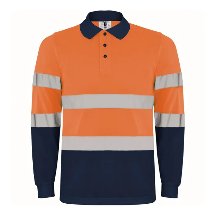 Gift Campaign Polo da lavoro tecnico a maniche lunghe 170 g/m2 Roly Polaris L/S> Polo Personalizzate