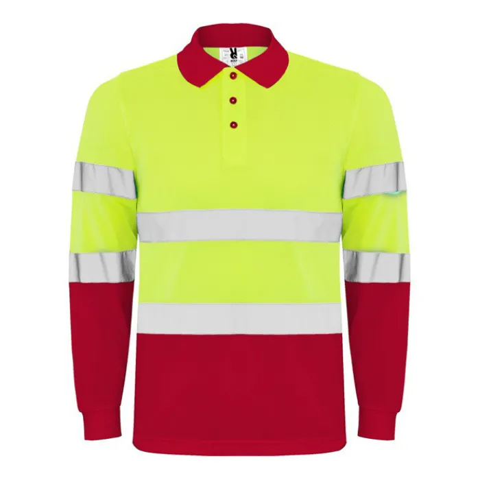 Gift Campaign Polo da lavoro tecnico a maniche lunghe 170 g/m2 Roly Polaris L/S> Polo Personalizzate