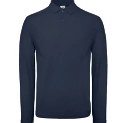 Gift Campaign Polo da uomo a maniche lunghe in cotone da 180 g/m2 B&C></noscript> Polo Personalizzate