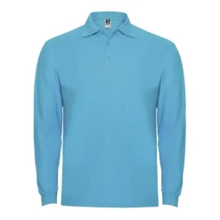 Gift Campaign Polo da uomo a maniche lunghe in 100% cotone piqué 220 g/m2 Roly><noscript><img width=