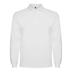 Gift Campaign Polo da uomo a maniche lunghe in 100% cotone piqué 220 g/m2 Roly><noscript><img width=