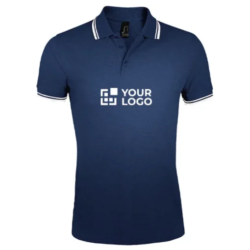 Gift Campaign Polo da uomo bicolore a maniche corte in cotone 200g/m2 SOL'S Pasadena> Polo Personalizzate
