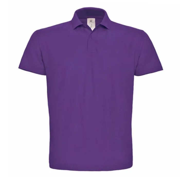 Gift Campaign Polo da uomo con 2 bottoni abbinati in cotone piqué da 180 g/m2 B&C> Polo Personalizzate