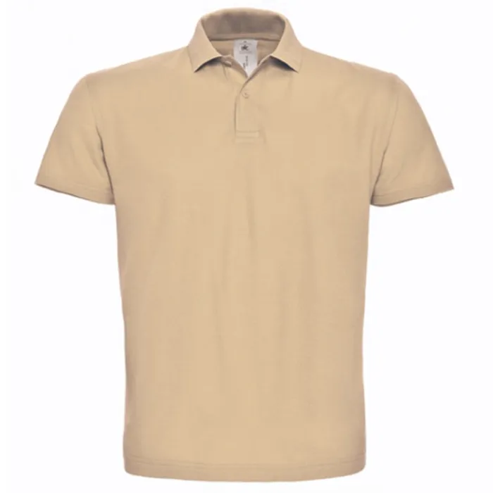 Gift Campaign Polo da uomo con 2 bottoni abbinati in cotone piqué da 180 g/m2 B&C> Polo Personalizzate