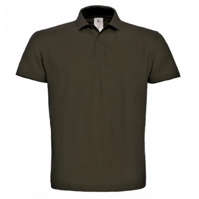 Gift Campaign Polo da uomo con 2 bottoni abbinati in cotone piqué da 180 g/m2 B&C> Polo Personalizzate