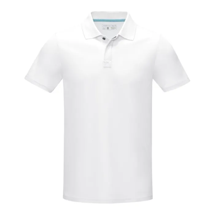 Gift Campaign Polo da uomo in cotone organico da 180g/m2 certificato GOTS Elevate NXT> Polo Personalizzate