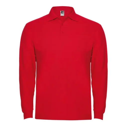 Gift Campaign Polo lunga in cotone con polsini a costine 220g/m2 Roly Direct Estrella> Polo Personalizzate