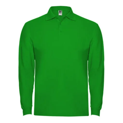 Gift Campaign Polo lunga in cotone con polsini a costine 220g/m2 Roly Direct Estrella> Polo Personalizzate