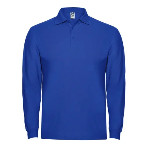 Gift Campaign Polo lunga in cotone con polsini a costine 220g/m2 Roly Direct Estrella> Polo Personalizzate