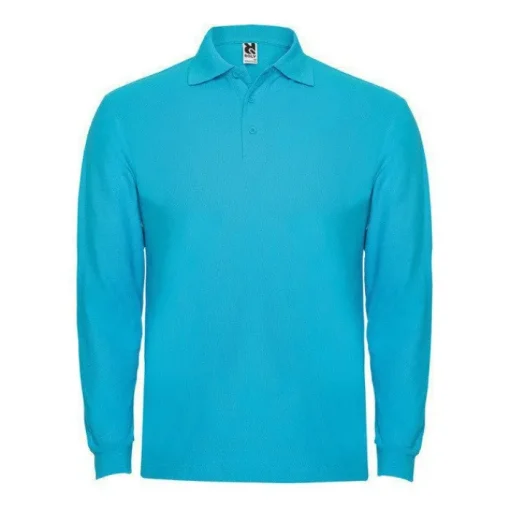 Gift Campaign Polo lunga in cotone con polsini a costine 220g/m2 Roly Direct Estrella> Polo Personalizzate