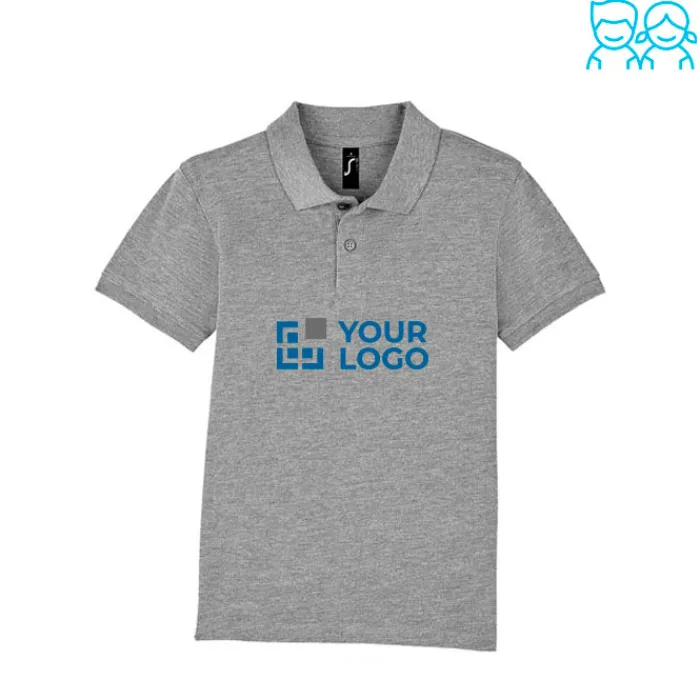 Gift Campaign Polo per bambini in cotone filato da 180 g/m2 SOL'S Perfect Kids> Polo Personalizzate