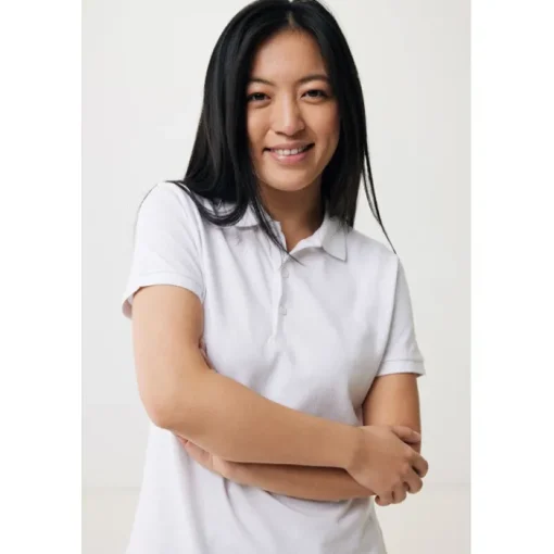 Gift Campaign Polo piqué in cotone riciclato donna casual fit M da 220 g/m2 Iqoniq> Polo Personalizzate