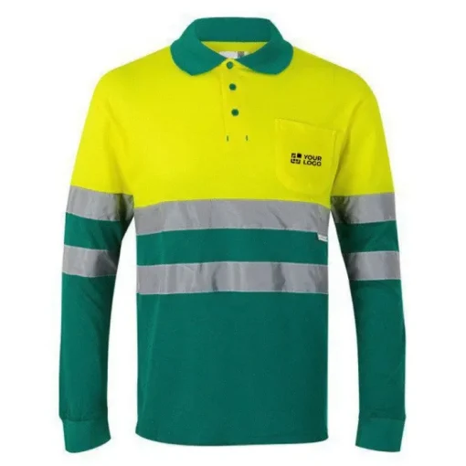 Gift Campaign Polo piqué unisex manica lunga in cotone e poliestere 150g/m2 Velilla> Polo Personalizzate