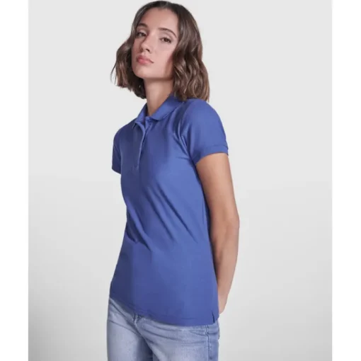 Gift Campaign Polo slim da donna in cotone e poliestere Roly Direct Pegaso Premium> Polo Personalizzate