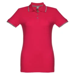 Gift Campaign Polo slim fit bicolore da donna in cotone piquet cardato 210 g/m2 Rome></noscript> Polo Personalizzate