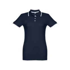 Gift Campaign Polo slim fit bicolore da donna in cotone piquet cardato 210 g/m2 Rome></noscript> Polo Personalizzate
