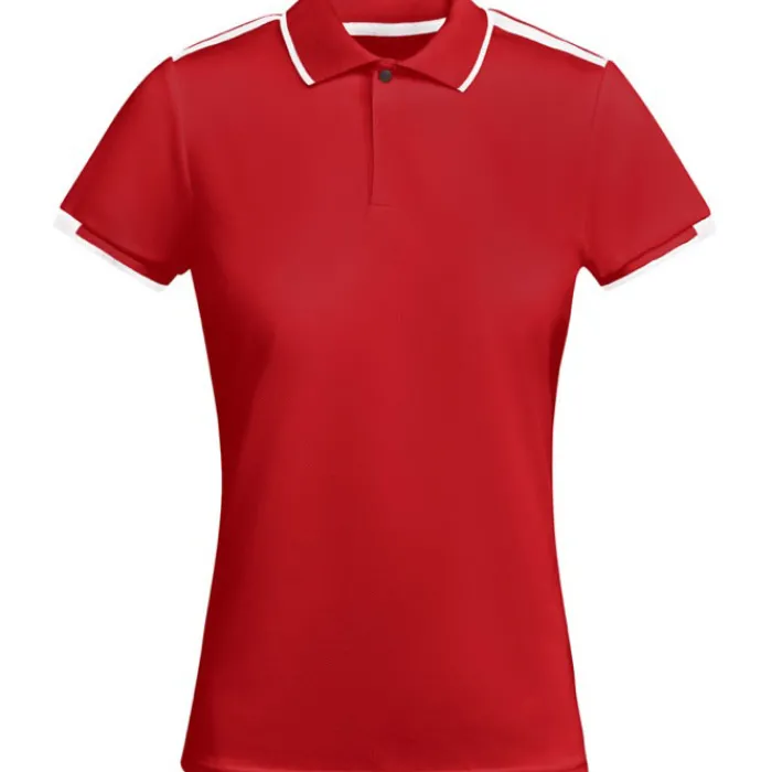 Gift Campaign Polo sportiva bicolore da donna in poliestere 140 g/m² Roly> Polo Personalizzate