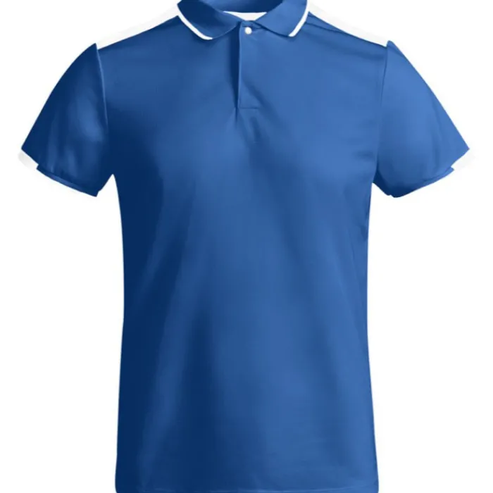 Gift Campaign Polo sportiva bicolore da uomo in poliestere 140 g/m² Roly> Polo Personalizzate