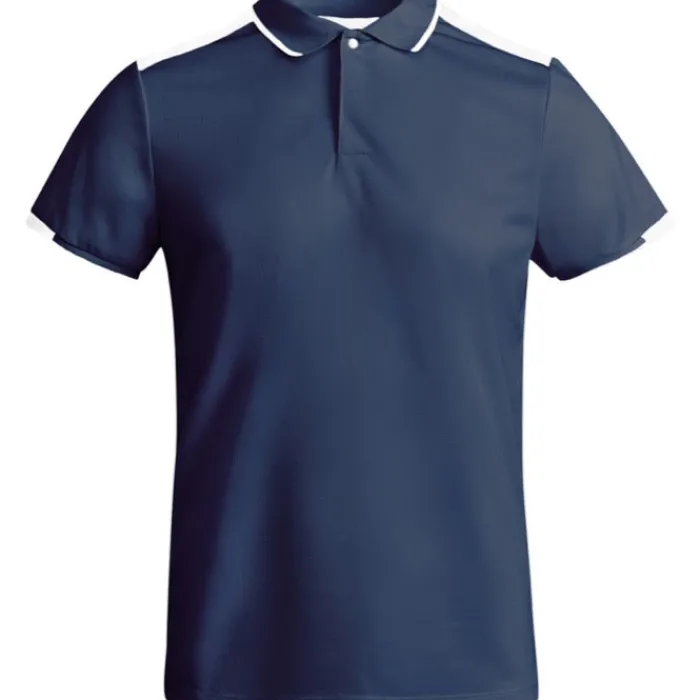 Gift Campaign Polo sportiva bicolore da uomo in poliestere 140 g/m² Roly> Polo Personalizzate