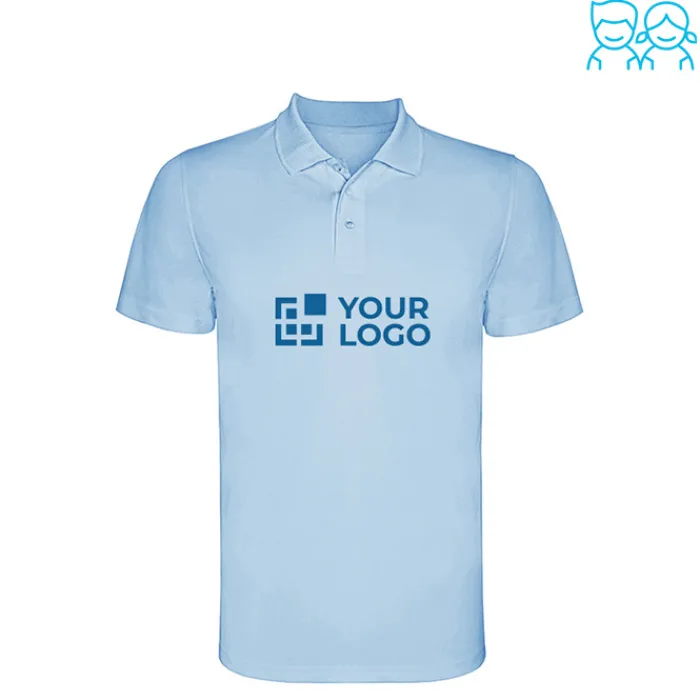 Gift Campaign Polo tecnico da bambino in piqué di poliestere 150 g/m2 Roly> Polo Personalizzate