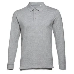 Gift Campaign Polo uomo a maniche lunghe in cotone piquet cardato 210 g/m2 THC Bern><noscript><img width=
