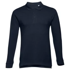 Gift Campaign Polo uomo a maniche lunghe in cotone piquet cardato 210 g/m2 THC Bern><noscript><img width=