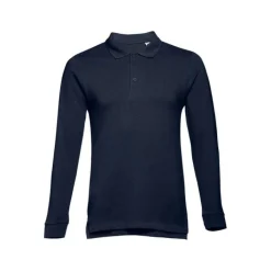 Gift Campaign Polo uomo a maniche lunghe in cotone piquet cardato 210 g/m2 THC Bern><noscript><img width=