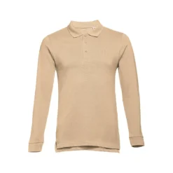 Gift Campaign Polo uomo a maniche lunghe in cotone piquet cardato 210 g/m2 THC Bern><noscript><img width=