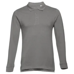 Gift Campaign Polo uomo a maniche lunghe in cotone piquet cardato 210 g/m2 THC Bern><noscript><img width=