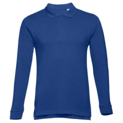 Gift Campaign Polo uomo a maniche lunghe in cotone piquet cardato 210 g/m2 THC Bern><noscript><img width=