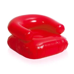 Gift Campaign Poltrona gonfiabile da spiaggia in PVC con comodo schienale Relax> Gadget Da Mare