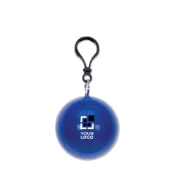 Gift Campaign Poncho impermeabile contenuto in una pallina colorata con moschettone><noscript><img width=